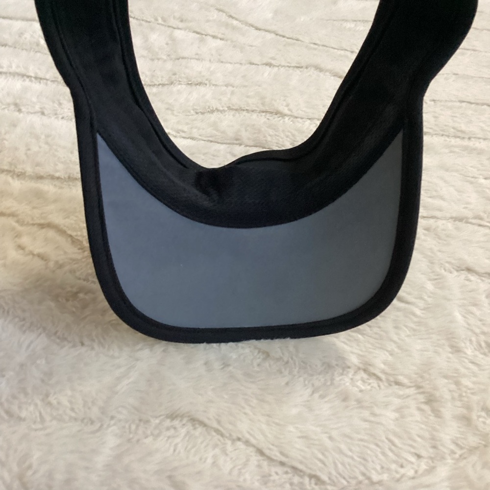 Adidas Black Visor Hat Aeroready Adjustable Athletic Running Sports Cap - Picture 5 of 6